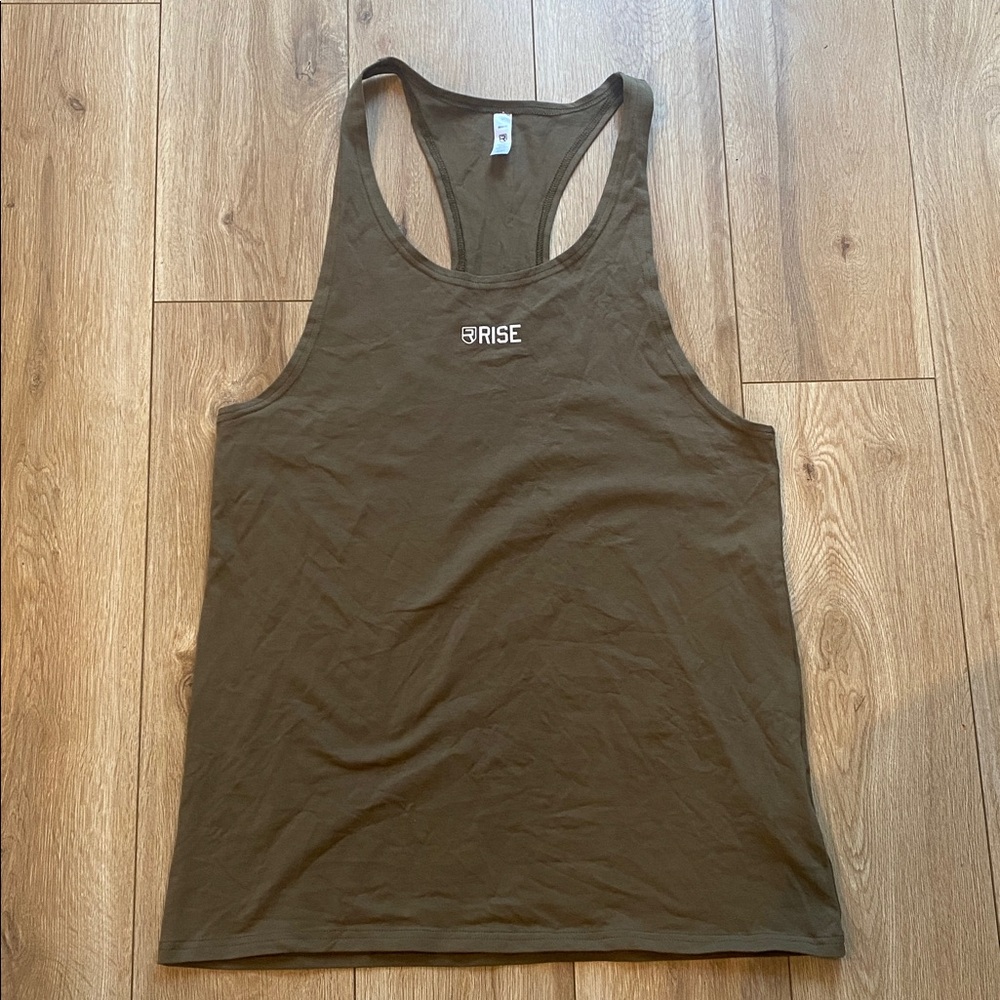Rise Olive Green Men’s Tank Top